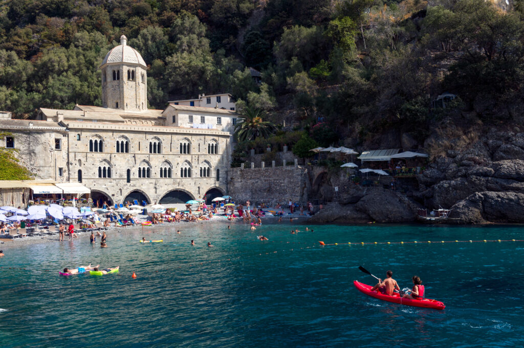 The suggestive abbey of San Fruttoso.