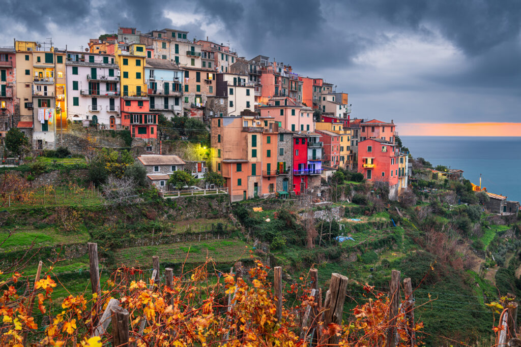 Corniglia and its stunning views.