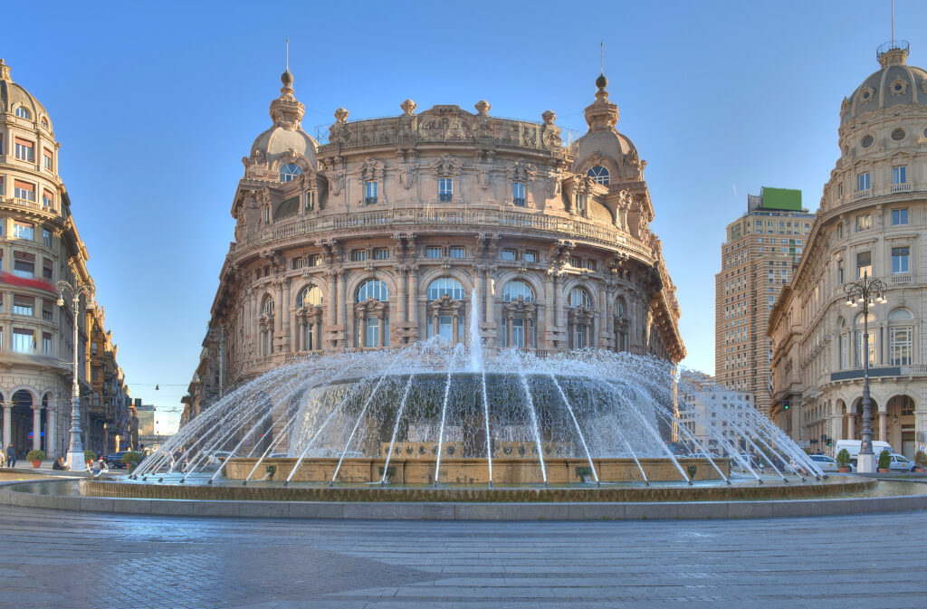 Palazzo Ducale in the center of Genova.