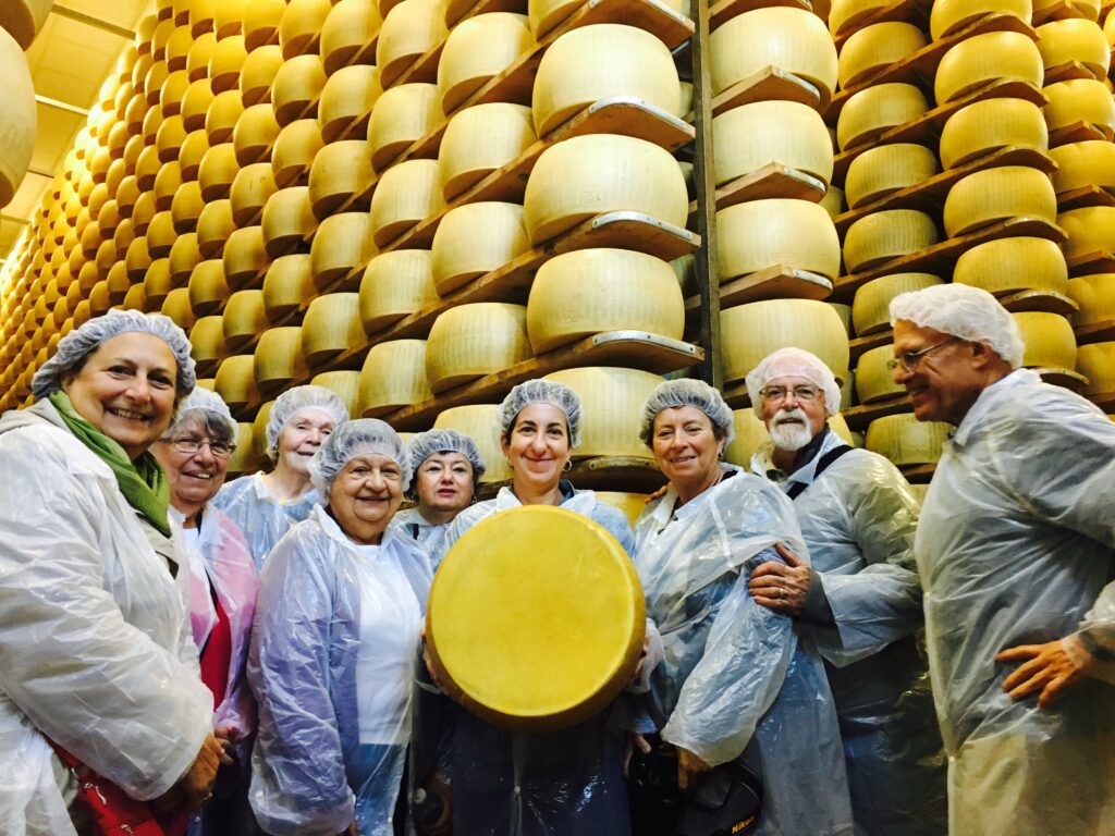 Parmigiano reggiano producer. 