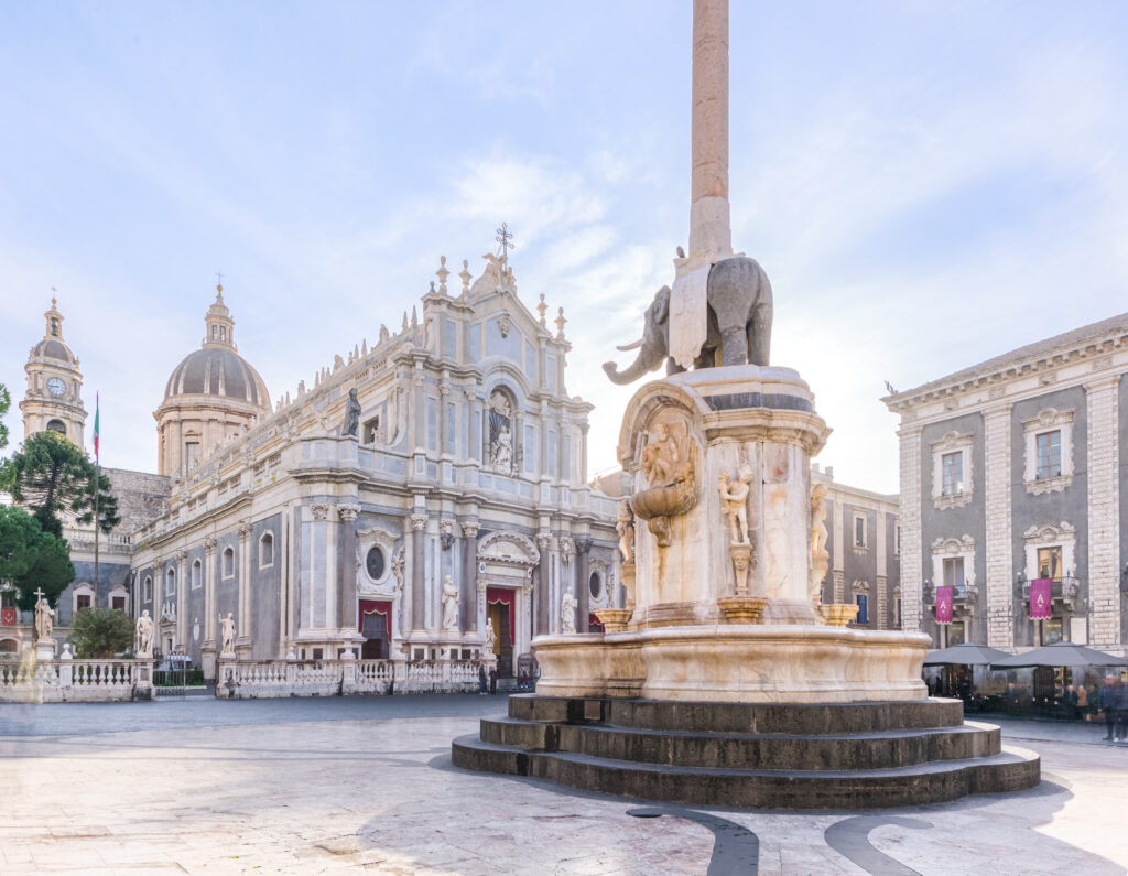 Catania in Eastern Sicily.