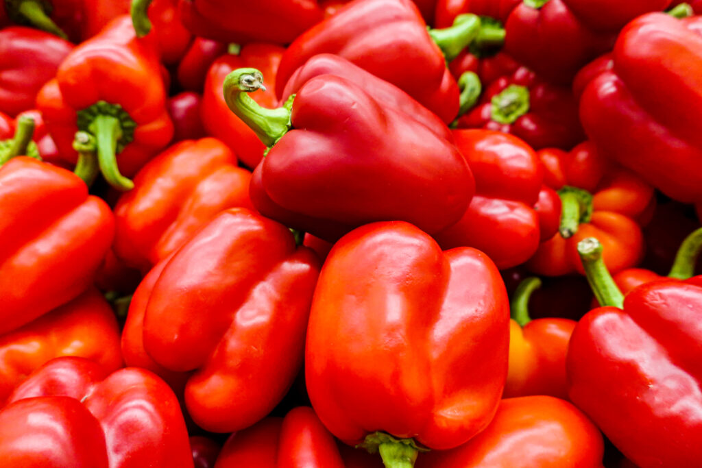 large red bell peppers